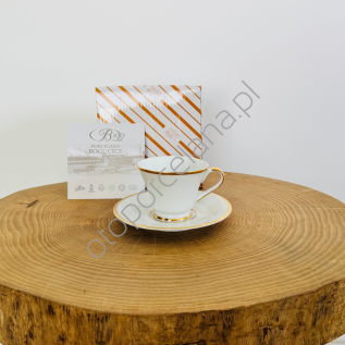 BRISTOL GOLD filiżanka z spodkiem espresso AP103