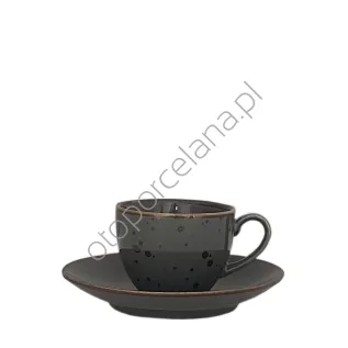 COTTAGE GRAPHITE FILIŻANKA Z SPODKIEM 200 ml - Alumina Bogucice