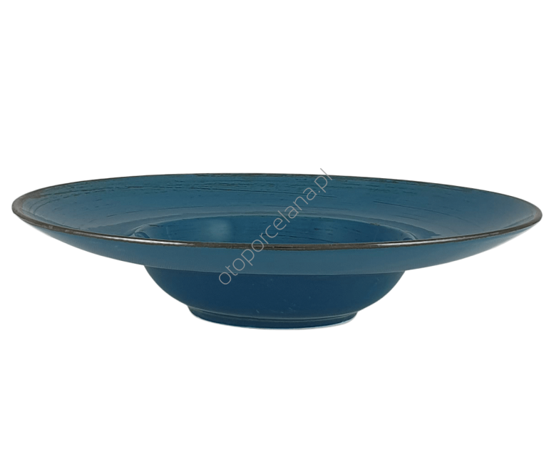 NOSTALGIA LAZUR TALERZ GŁEBOKI PASTA 28 cm - Alumina Bogucice