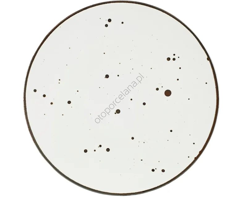COTTAGE WHITE PÓŁMISEK OKRĄGŁY 31 cm - Alumina Bogucice
