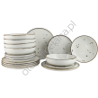 COTTAGE WHITE nordica zestaw talerzy 18 el.- Alumina Bogucice - 2