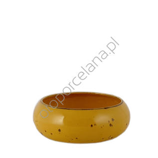 COTTAGE YELLOW SALATERKA ORGANIC 16 cm - Alumina Bogucice