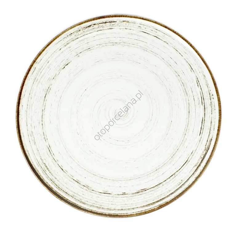 NOSTALGIA WHITE TALERZ PŁYTKI 27,5 cm - Alumina Bogucice
