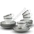 REMUS PLATIN  serwis do herbaty 6 osobowy/ 12 sztuk AP101 - 2