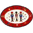 CICHA NOC new półmisek owalny 32 cm red - 4