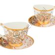 G. KLIMT filiżanka espresso VANESSA, DRZEWO ŻYCIA 100 ml, (białe tło) - 3