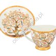 G. KLIMT filiżanka espresso VANESSA, DRZEWO ŻYCIA 100 ml, (białe tło) - 2