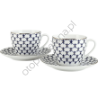 SWIETŁANA zestaw 2 filiżanek ze spodkiem PS25 - 2