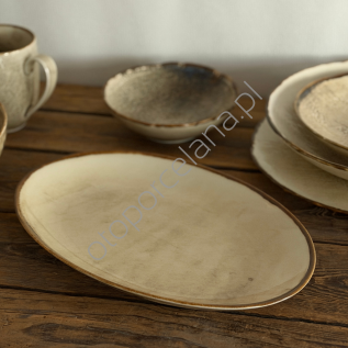 SANDSTORM półmisek owalny 31 cm - Alumina Bogucice