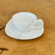 ELITE WHITE filiżanka z spodkiem espresso - 2