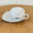 ELITE WHITE filiżanka z spodkiem espresso - 3