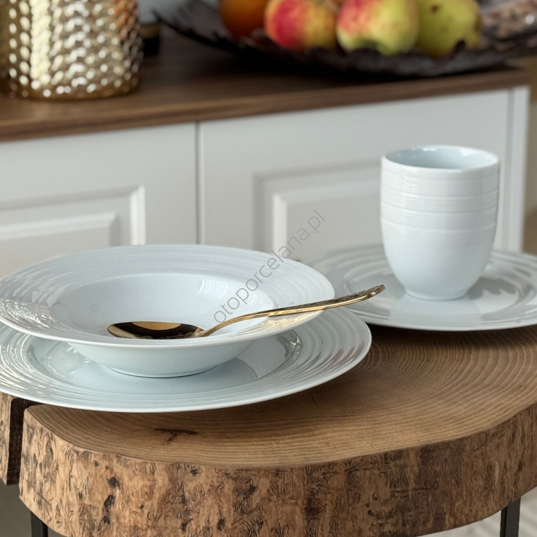 SATURN zestaw obiadowy dla 6 os. 24 części AC261