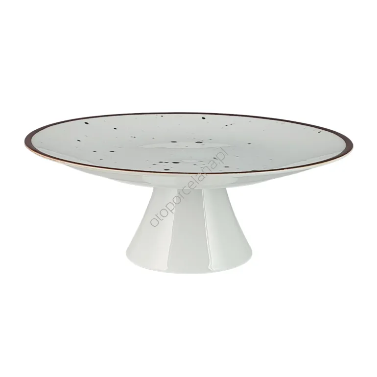 COTTAGE WHITE patera na ciasto 27,5 cm - Alumina Bogucice