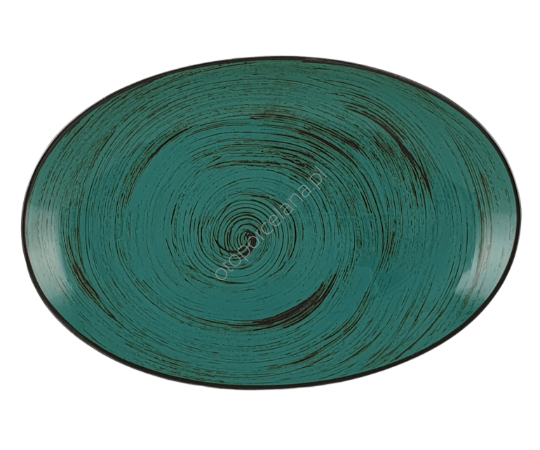 NOSTALGIA EMERALD PÓŁMISEK OWALNY 31 cm - Alumina Bogucice