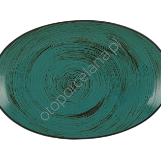 NOSTALGIA EMERALD PÓŁMISEK OWALNY 31 cm - Alumina Bogucice