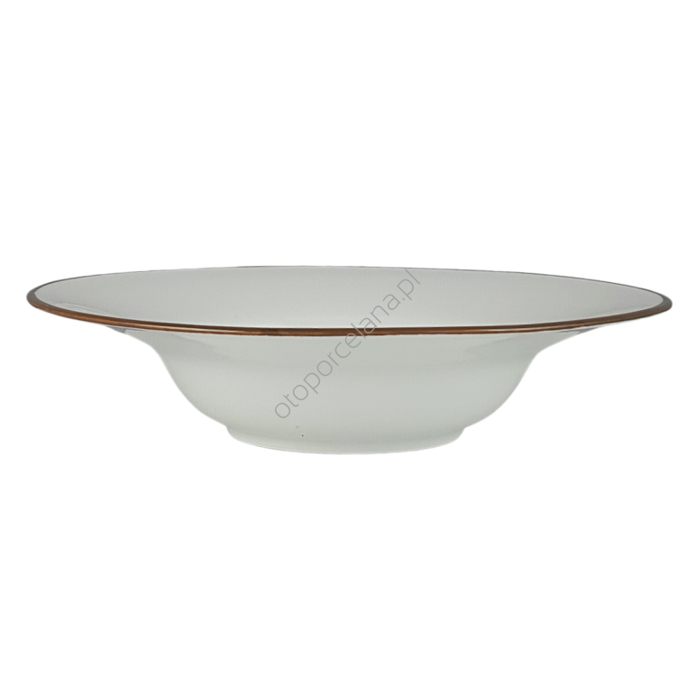 RUSTIC SNOW TALERZ GŁEBOKI PASTA 27 cm - Alumina Bogucice