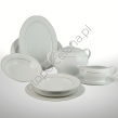 EMILY PLATIN serwis obiadowy 6 osobowy/ 24 sztuk AP101 - 3
