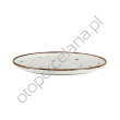 COTTAGE WHITE TALERZ DESEROWY 21 cm nordica - Alumina Bogucice - 2