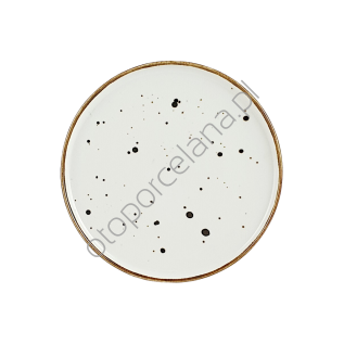 COTTAGE WHITE TALERZ DESEROWY 21 cm nordica - Alumina Bogucice