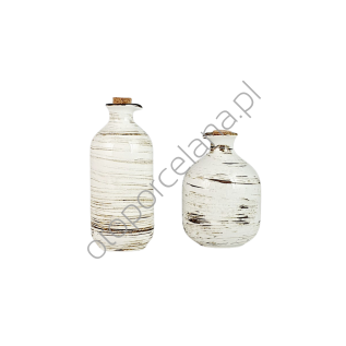 NOSTALGIA WHITE zestaw oliwa/ ocet - Alumina Bogucice