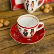 CICHA NOC new filiżanka ze spodkiem cappuccino AP105 340 ml - 5
