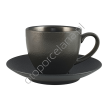 TERREA BLACK FILIŻANKA ZE SPODKIEM 300 ml - Alumina Bogucice - 3