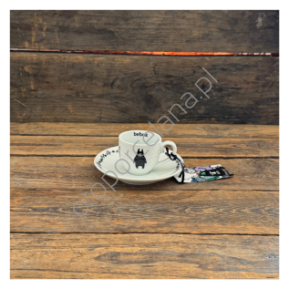 BEBOK filiżanka ze spodkiem espresso - new