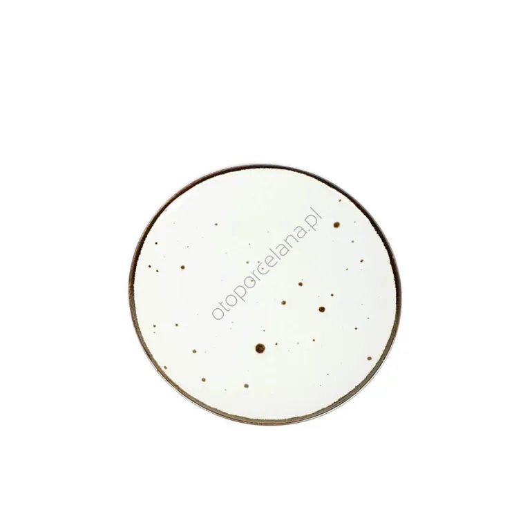 COTTAGE WHITE TALERZ DESEROWY 21,5/22 cm - Alumina Bogucice