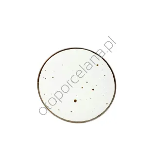 COTTAGE WHITE TALERZ DESEROWY 21,5/22 cm - Alumina Bogucice