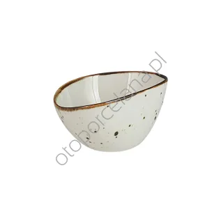 COTTAGE CREAM salaterka 15 x 12 cm AQUA - Alumina Bogucice