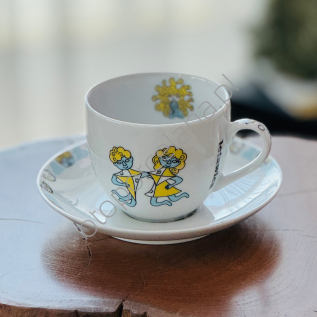 LOTAWIEC_LOTAWICA filiżanka z spodkiem AP105 linea