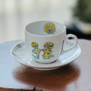 LOTAWIEC_LOTAWICA filiżanka z spodkiem AP105 linea