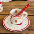 SWEET zestaw TETE a TETE espresso z tacką - 8