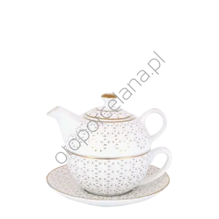 OKTAN zestaw czajnik z filiżanką 2 w 1, 300 ml