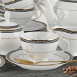 OFELIA GOLD serwis do herbaty 6 osobowy/ 15 sztuk AP101 - 2
