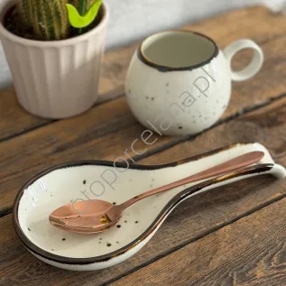 COTTAGE CREAM podstawka kuchenna/ łyżka - Alumina Bogucice