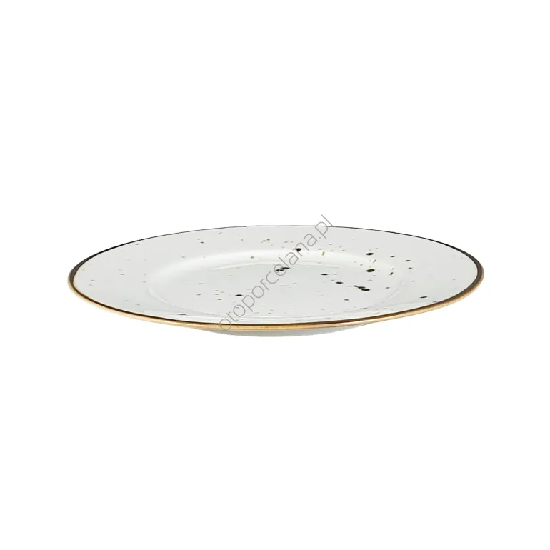 COTTAGE WHITE talerz deserowy 23 cm AP115 - Alumina Bogucice