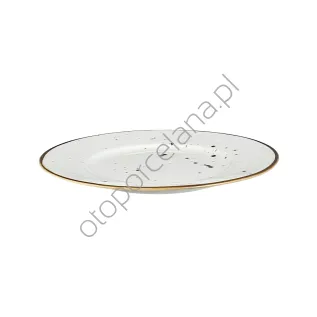 COTTAGE WHITE talerz deserowy 23 cm AP115 - Alumina Bogucice