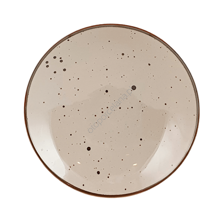 COTTAGE CAPPUCCINO TALERZ GŁĘBOKI 22 cm   - Alumina Bogucice