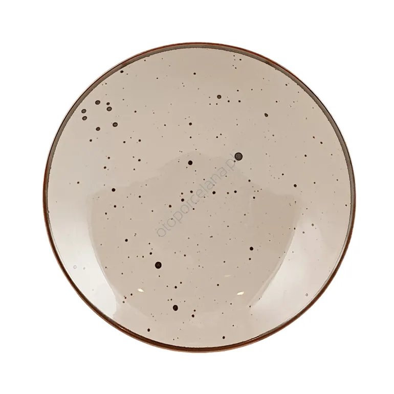 COTTAGE CAPPUCCINO TALERZ GŁĘBOKI 22 cm   - Alumina Bogucice
