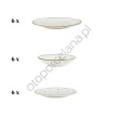 COTTAGE WHITE KOMPLET TALERZY 6 os. 18 el. - Alumina Bogucice - 2
