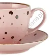 COTTAGE PINK FILIŻANKA ZE SPODKIEM 300 ml - Alumina Bogucice - 2