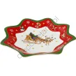 CICHA NOC patera gwiazda 25 cm red - 2