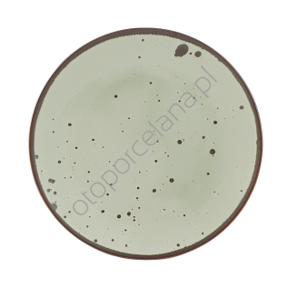 COTTAGE GREEN TEA TALERZ DESEROWY 22 cm - Alumina Bogucice