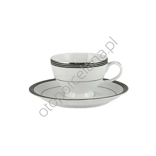 OFELIA PLATIN filiżanka ze spodkiem 0,2 l AP101