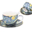 V. VAN GOGH filiżanka espresso ze spodkiem, GWIAŹDZISTA NOC 80 ml - 2