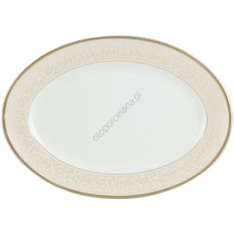 MARTHA GOLD CLASSIC półmisek owalny 36,5 cm