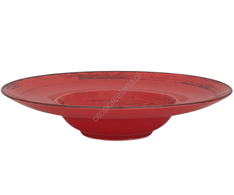 NOSTALGIA RED TALERZ DO PASTY 28 cm - Alumina Bogucice