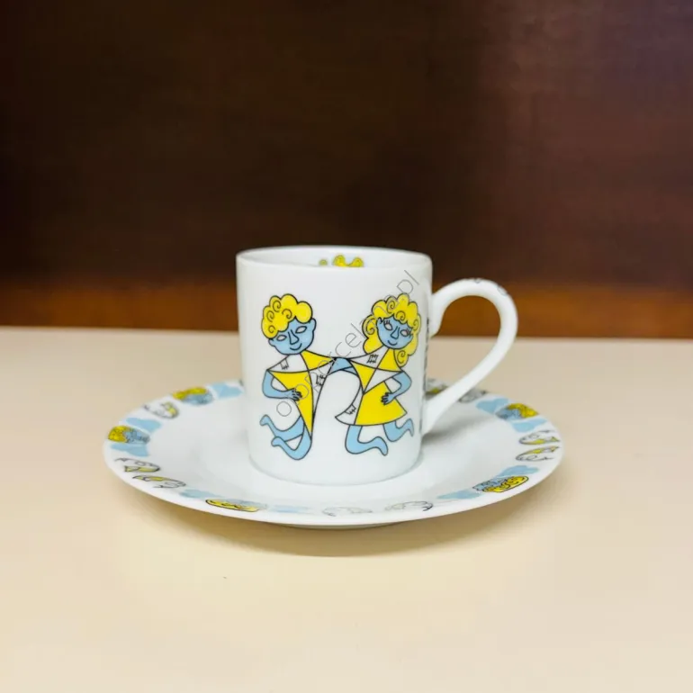 LOTAWIEC_LOTAWICA filiżanka espresso z spodkiem cylindryczna AP101