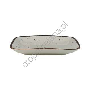 COTTAGE CREAM TALERZ DESEROWY SQUARE - Alumina Bogucice